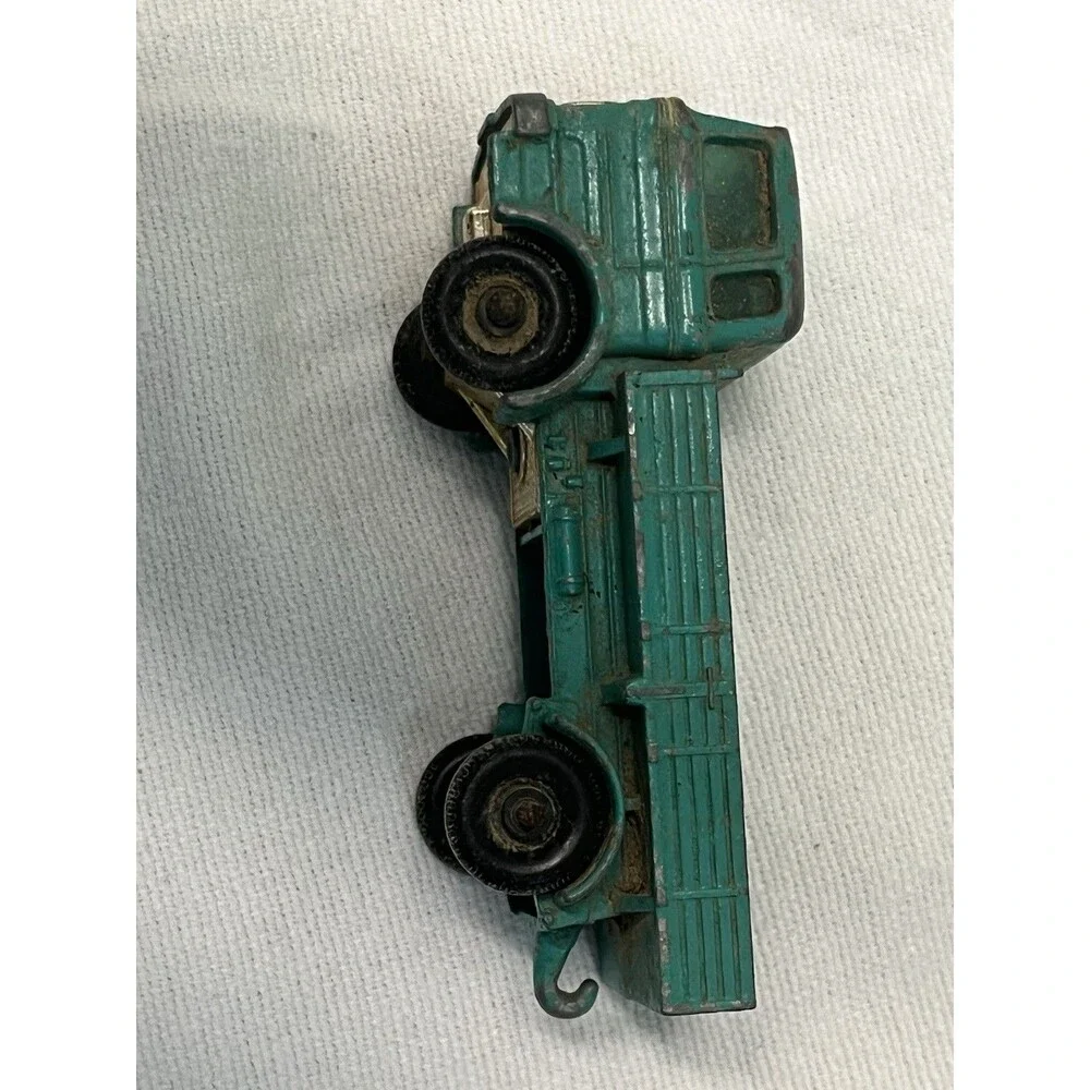 Vintage Matchbox Lesney No. 1 Mercedes Truck Made in England Green Diecast